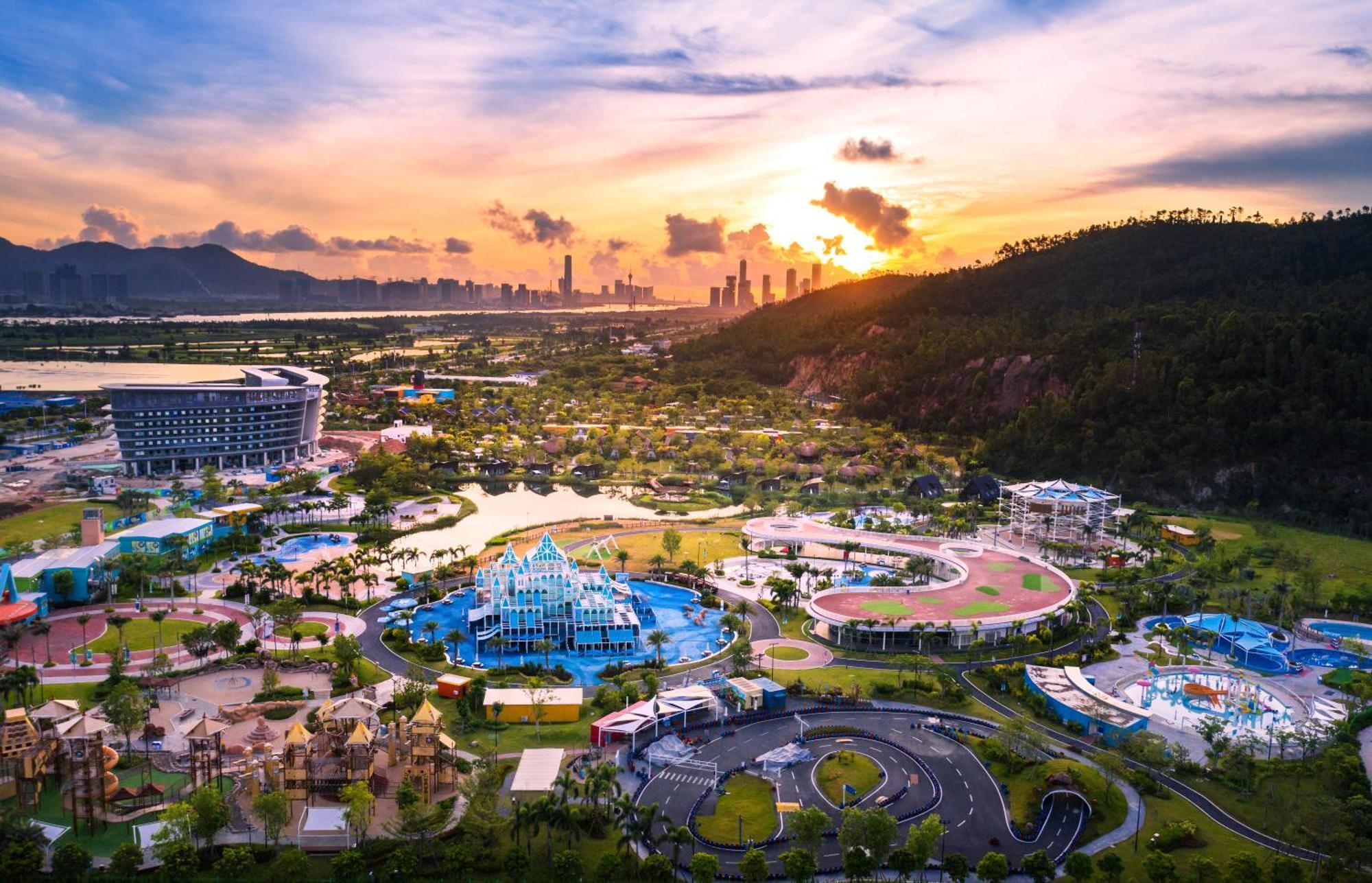 Hilton Garden Inn Zhuhai Hengqin Sumlodol Park Exterior foto