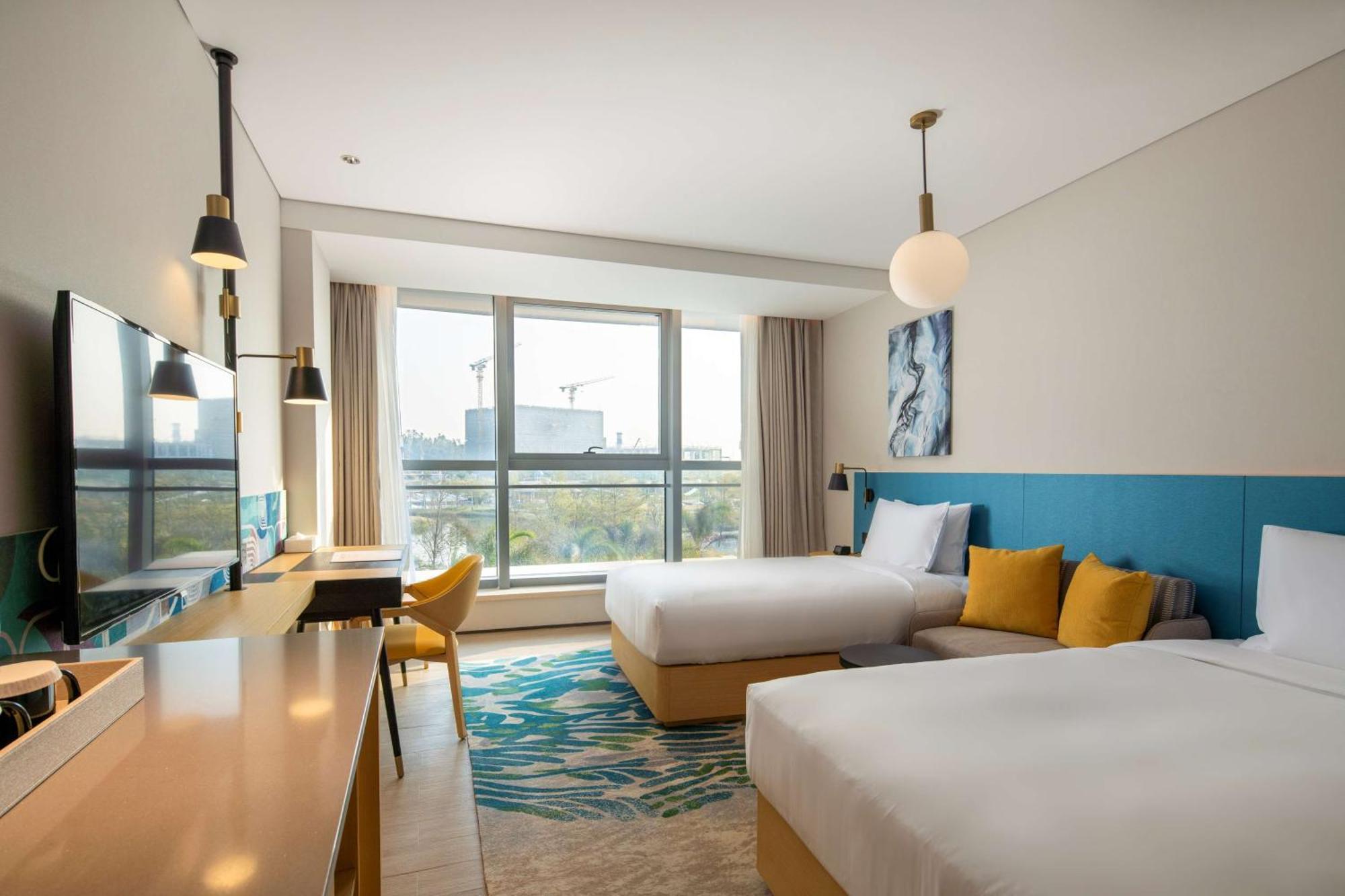 Hilton Garden Inn Zhuhai Hengqin Sumlodol Park Exterior foto